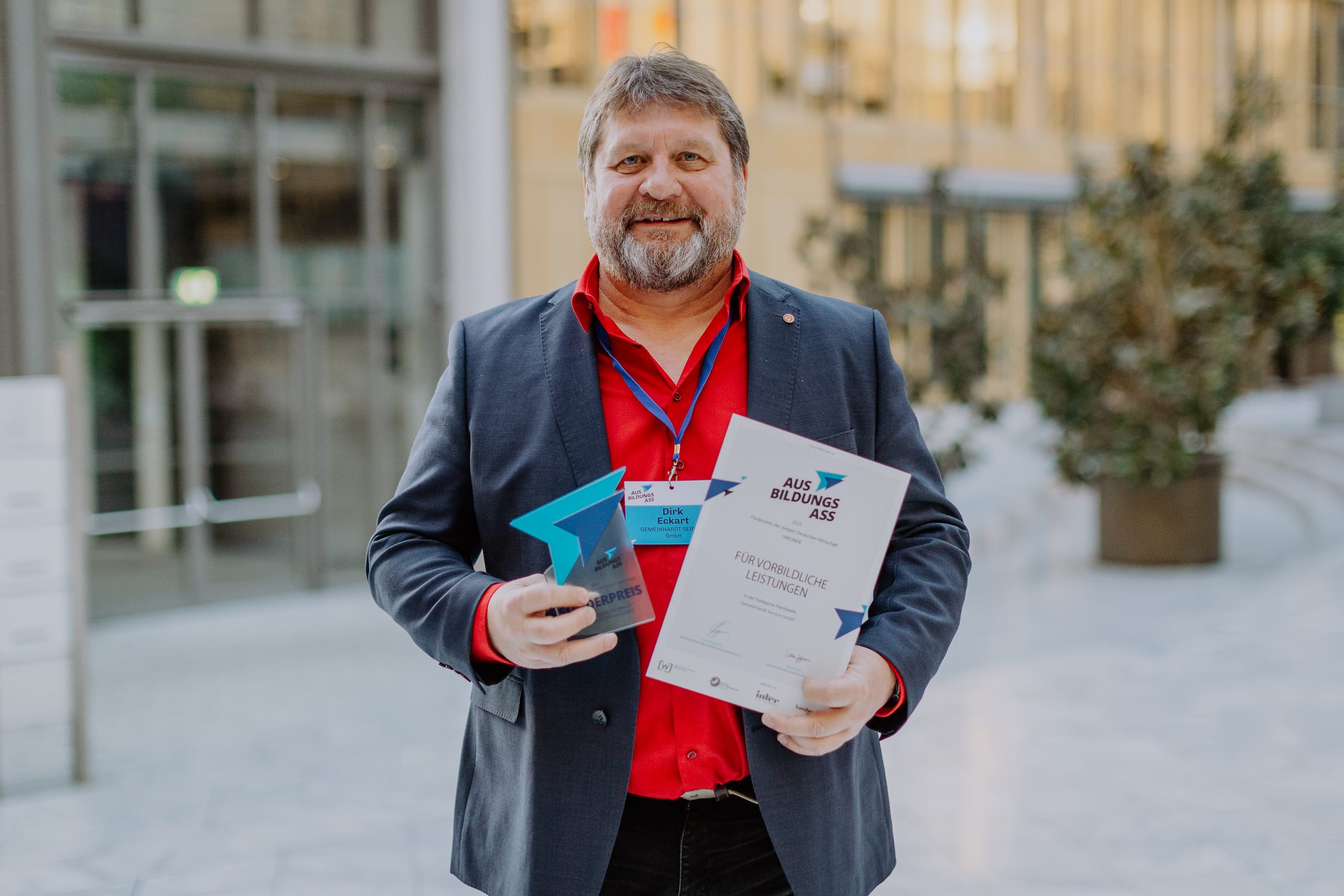 Den Sonderpreis der Kategorie "Handwerk" konnten die Gerüstbauer von der Gemeinhardt Service GmbH im sächsischen Roßwein abstauben.