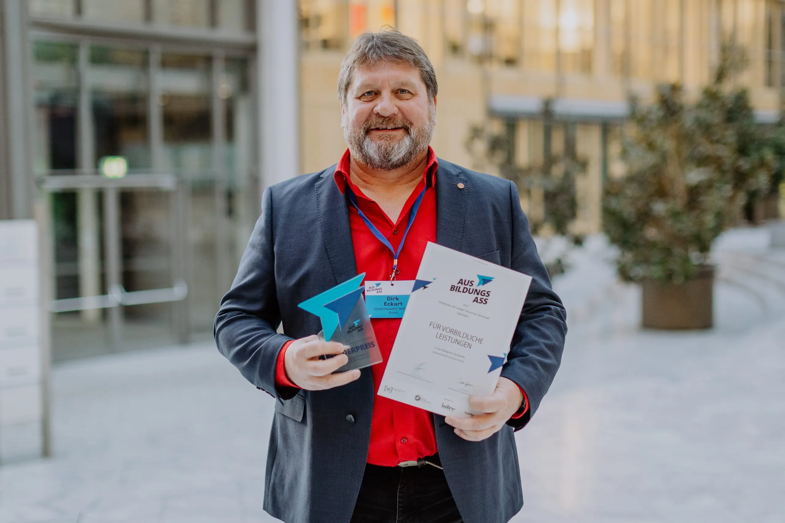 Den Sonderpreis der Kategorie "Handwerk" konnten die Gerüstbauer von der Gemeinhardt Service GmbH im sächsischen Roßwein abstauben.