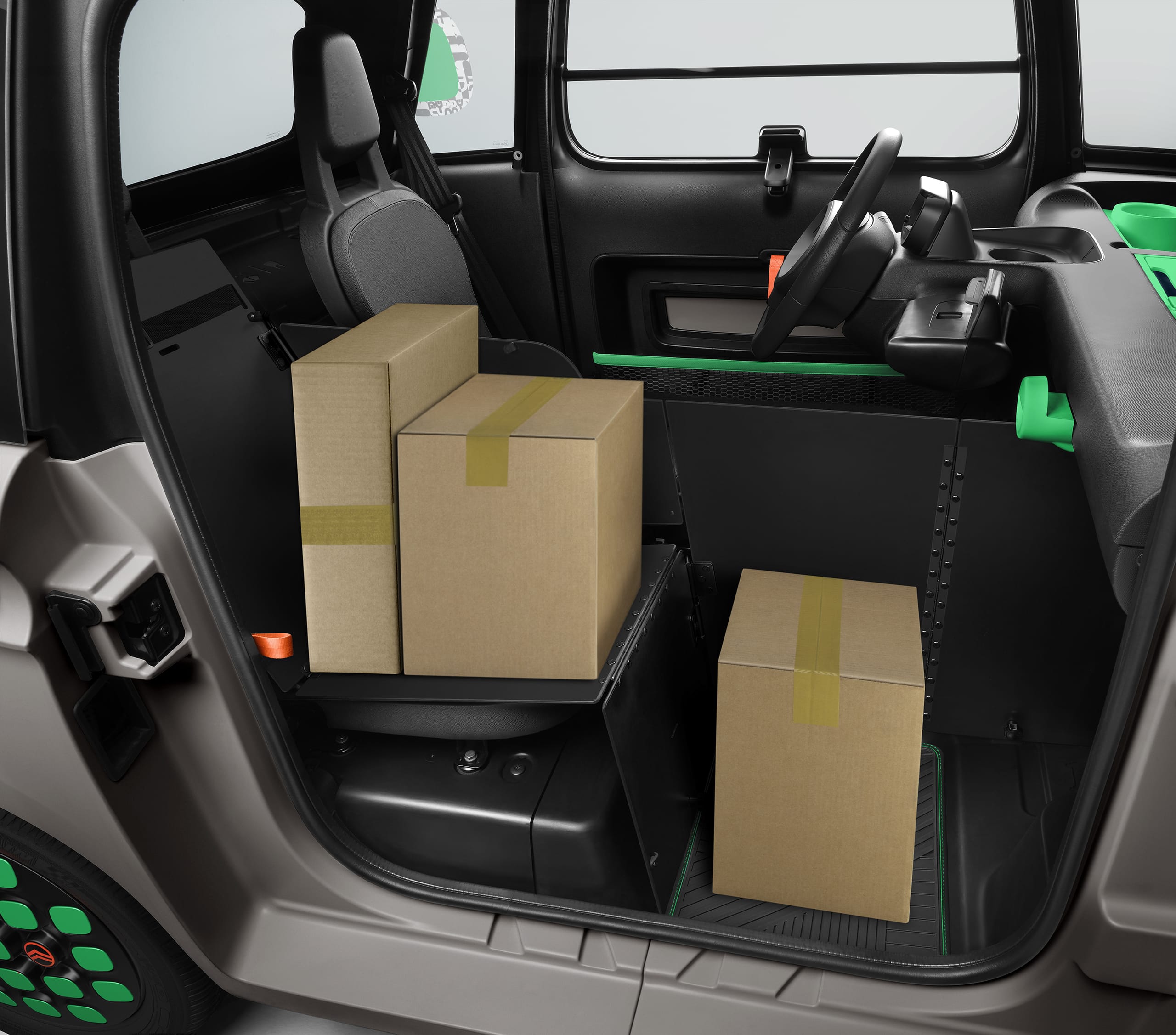 Bitte einladen: Cargo-Paket für Kisten und Kästen.