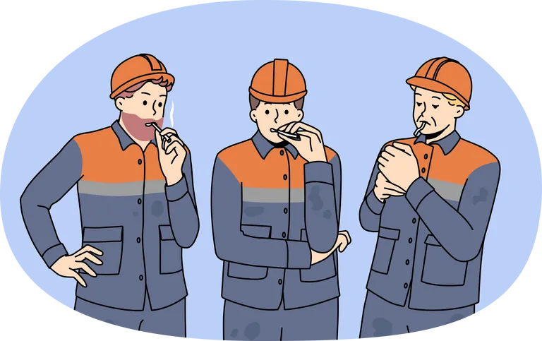 Rauchen am Arbeitsplatz kann in Handwerksbetrieben zum Konfliktthema werden &ndash; klare Regelungen schaffen Klarheit f&uuml;r Team und Kundschaft.