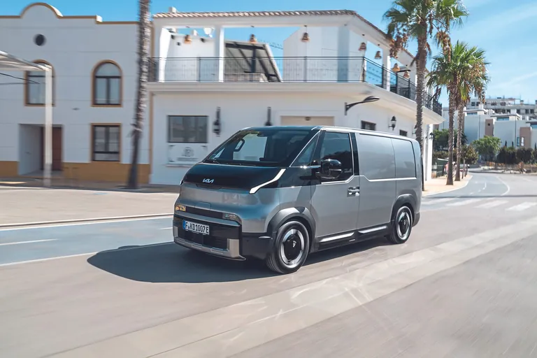 Bulliger Auftritt: neuer Kia PV5 Cargo.