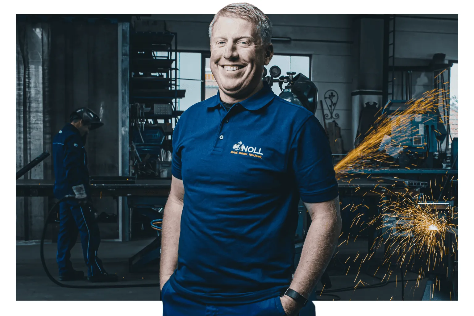 Metallbaumeister Achim Noll aus Starzach-Bierlingen zeigt, wie gutes Zeitmanagement im Handwerk aussieht – mit digitaler Lagerhaltung, strukturierter Projektabwicklung und einem motivierten Team.