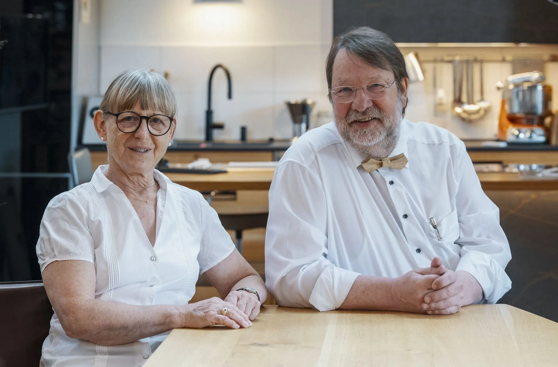 Ute und herwig Danzer, Inhaber der Möbelmacher im fränkischen Unterkrumbach.