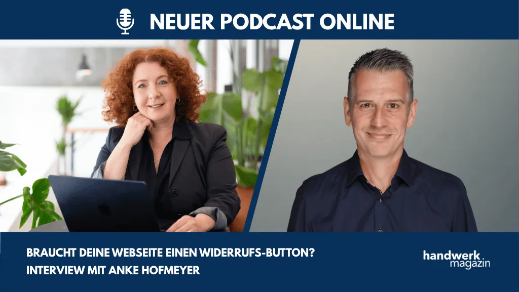 Widerrufsbutton auf der Website? Interview mit Anke Hofmeyer
