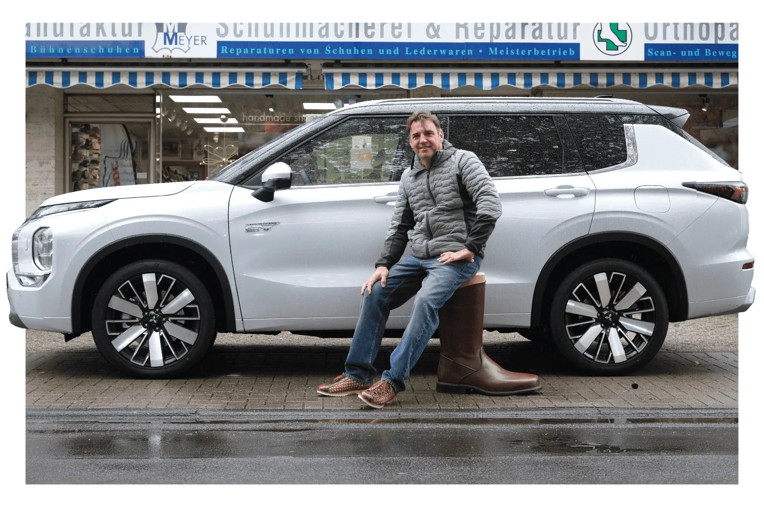 Mitsubishi Outlander: "Der Wagen liegt leicht auf der Straße, aber die vielen Assistenzsysteme stören mich."