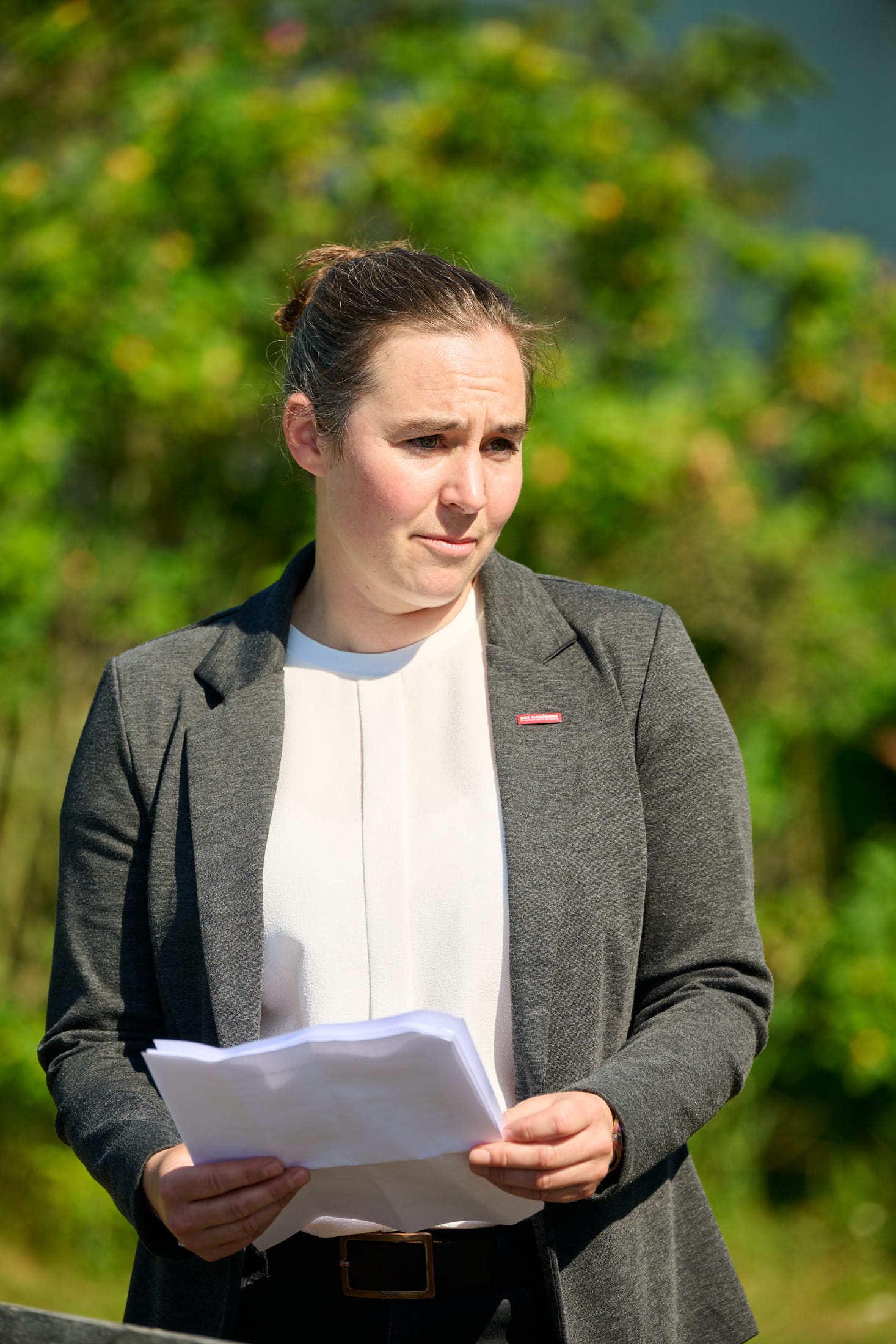 Laudatorin Raissa Gröschl, stellvertretende Hauptgeschäft­s­führerin der Handwerkskammer Flensburg: „Hier wird nicht nur gearbeitet, sondern auch Zukunft gestaltet.“