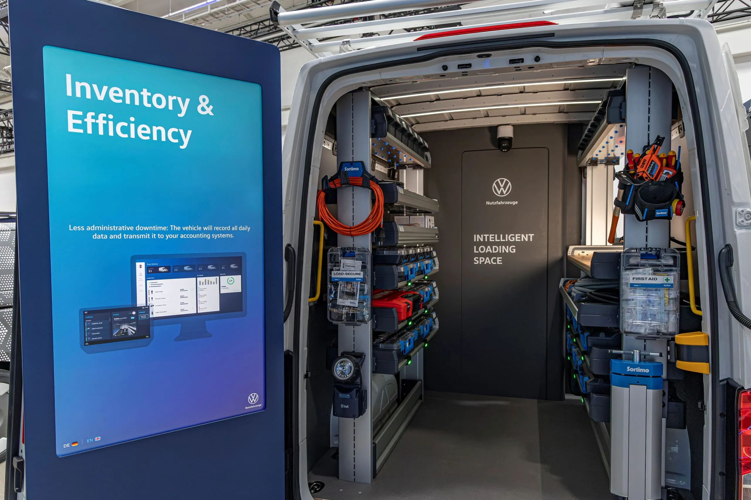 Crafter ILS: Wenn der Transporter den Stand des Materials kennt