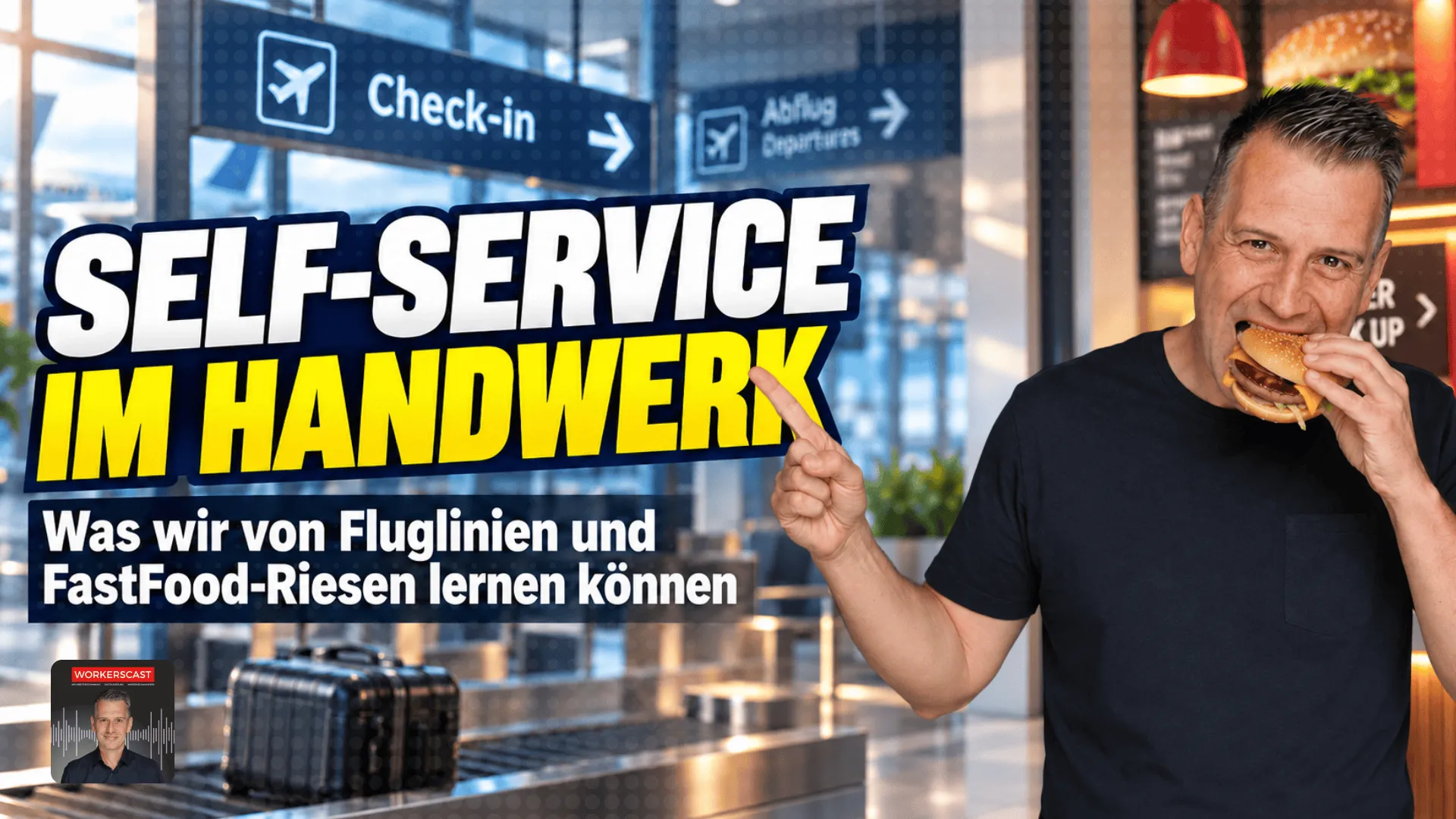 Self-Service im Handwerk: Was Betriebe von Fast-Food-Ketten und Airlines lernen können